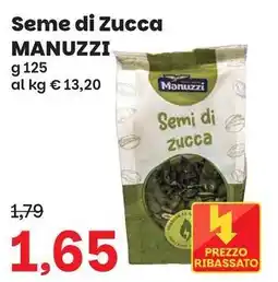 Prix Quality Seme di Zucca Manuzzi offerta