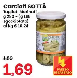 Prix Quality Carciofi Sottà offerta