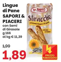 Prix Quality Lingue di Pane Sapori & Piaceri offerta