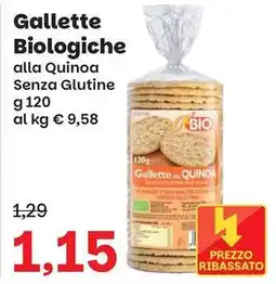 Prix Quality Gallette Biologiche offerta