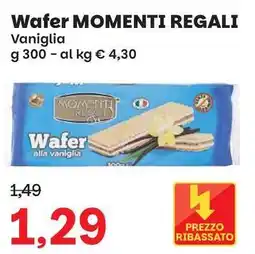 Prix Quality Wafer Momenti Regali offerta