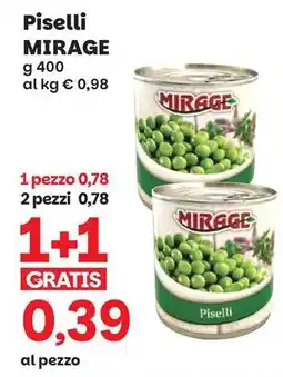 Prix Quality Piselli Mirage offerta
