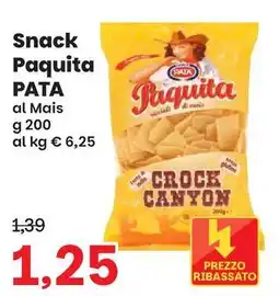 Prix Quality Snack Paquita Pata offerta
