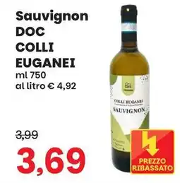 Prix Quality Sauvignon DOC Colli Euganei offerta
