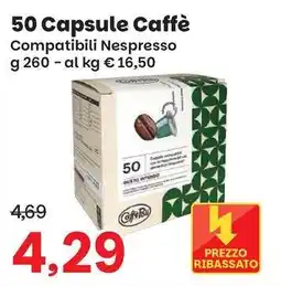 Prix Quality 50 Capsule Caffè offerta