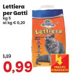 Prix Quality Lettiera per Gatti offerta