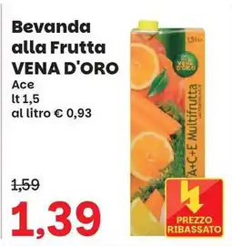 Prix Quality Bevanda vena d'Oro offerta