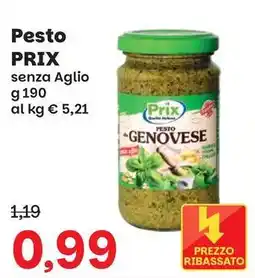 Prix Quality Pesto Prix offerta