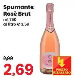 Prix Quality Spumante Rosè Brut offerta