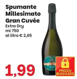 Prix Quality Spumante Millesimato Gran Cuvée offerta