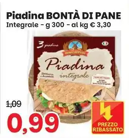 Prix Quality Piadina Bontà di Pane offerta