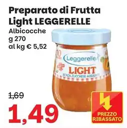 Prix Quality Preparato di Frutta Light Leggerelle offerta