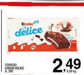 Sigma Kinder delice offerta