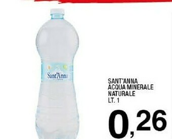 Sigma Acqua minerale naturale offerta