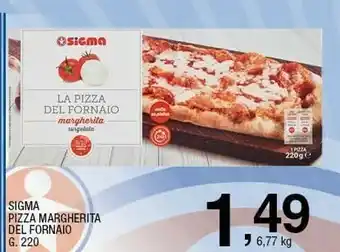 Sigma Sigma pizza margherita del fornaio offerta