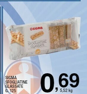 Sigma Sigma sfogliatine glassate offerta