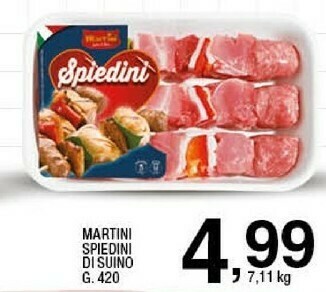 Sigma Spiedini di suino offerta