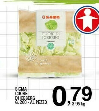 Sigma Sigma cuore di iceberg offerta