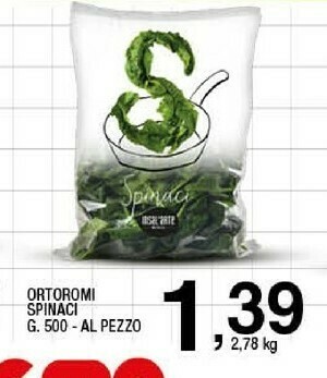 Sigma Spinaci offerta