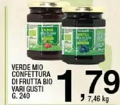 Sigma Verde confettura di frutta bio offerta