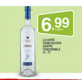 Sigma Franciacorta la corte grappa tradizionale offerta