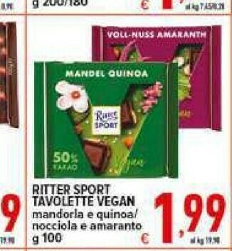 Iper Triscount Cioccolato offerta