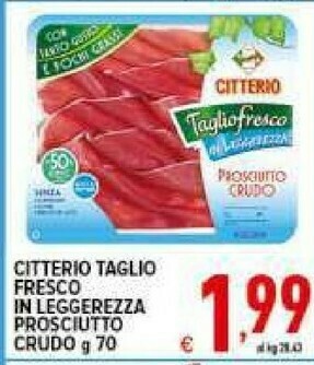 Iper Triscount Prosciutto crudo offerta