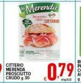 Iper Triscount Prosciutto crudo offerta