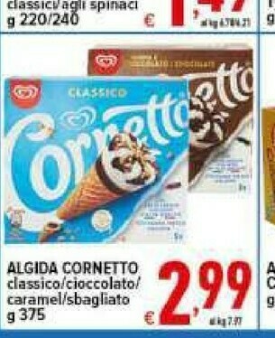 Iper Triscount Cornetto offerta