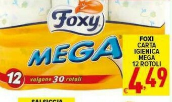 Iper Triscount Carta igienica offerta