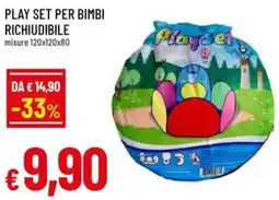 A&O Play set per bimbi richiudibile offerta
