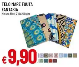 A&O Telo mare fouta fantasia offerta