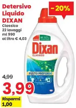 Prix Quality Detersivo Liquido DIXAN offerta