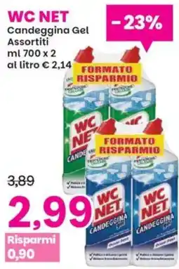 Prix Quality WC NET Candeggina Gel offerta