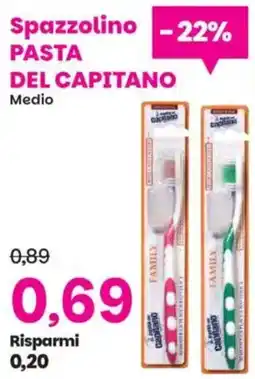 Prix Quality Spazzolino PASTA DEL CAPITANO offerta