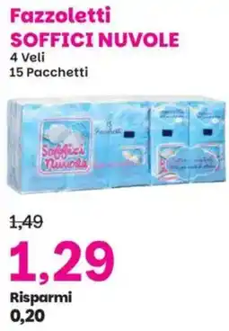 Prix Quality Fazzoletti SOFFICI NUVOLE offerta