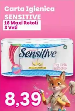 Prix Quality Carta Igienica SENSITIVE offerta