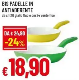 A&O Bis padelle in antiaderente offerta