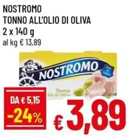 A&O Nostromo tonno all'olio di oliva offerta
