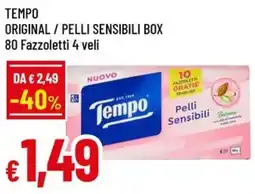 A&O Tempo original/pelli sensibili box offerta