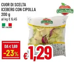 A&O Cuor di scelta iceberg con cipolla offerta