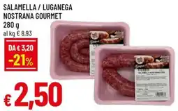 A&O Salamella/luganega nostrana gourmet offerta