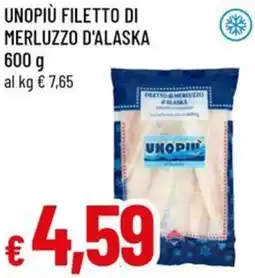 A&O Unopiù filetto di merluzzo d'alaska offerta