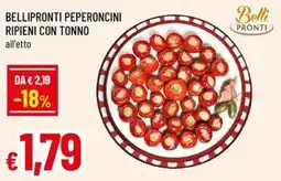 A&O Bellipronti peperoncini ripieni con tonno offerta