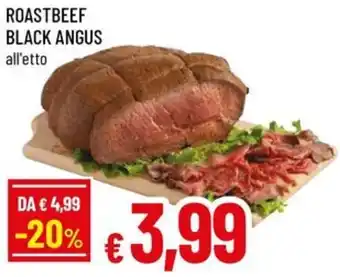 A&O Roastbeef black angus offerta