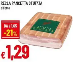 A&O Recla pancetta stufata offerta