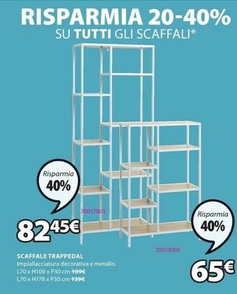 JYSK Scaffali offerta