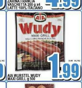 Sacoph Wurstel offerta
