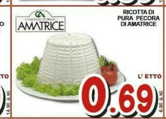 Sacoph Ricotta offerta
