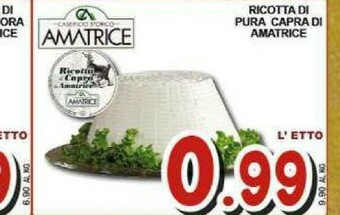 Sacoph Ricotta offerta